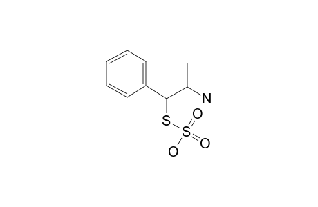 Thiosulfuric acid, S-(2-amino-1-phenylpropyl)ester