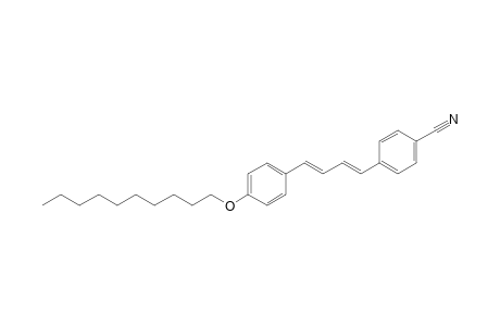 1-(4-Cyanophenyl)-4-(4-decyloxyphenyl)buta-1,3-diene