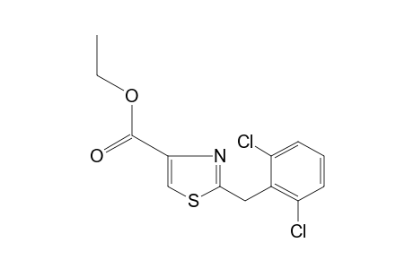 2-(2,6-dichlorobenzyl)-4-thiazolecarboxylic acid, ethyl ester