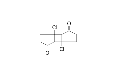 Tricyclo[5.3.0.0(2,6)]deca-3,8-dione, 1,6-dichloro-