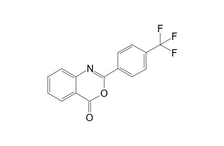 4H-3,1-Benzoxazin-4-one, 2-[4-(trifluoromethyl)phenyl]-