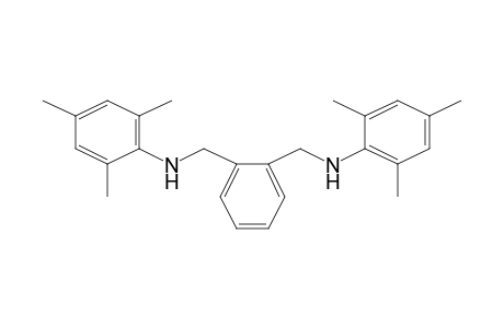 2,4,6-trimethyl-N-[[2-[(2,4,6-trimethylanilino)methyl]phenyl]methyl]aniline