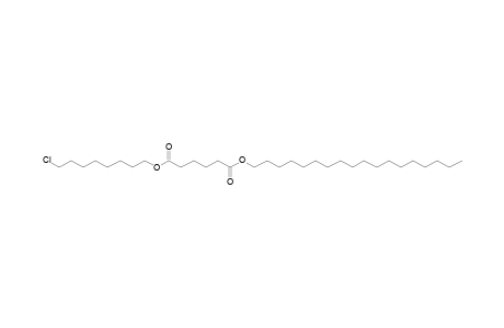 Adipic acid, 8-chloroctyl octadecyl ester