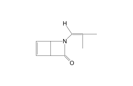 2-(2-METHYLPROPENYL)-2-AZABICYCLO[2.2.0]HEX-5-EN-3-ONE