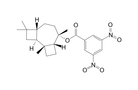 (1S, 2R, 5R, 6S, 9R)-2,6,10,10-Tetramethyltricyclo[7.2.0.0(2,5)]undecan-6-yl-3',5'-Dinitrobenzoate