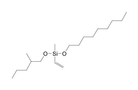 Silane, methylvinyl(2-methylpentyloxy)nonyloxy-