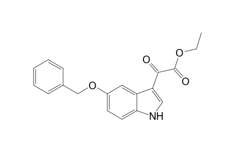 5-(benzyloxy)indole-3-glyoxylic acid, ethyl ester