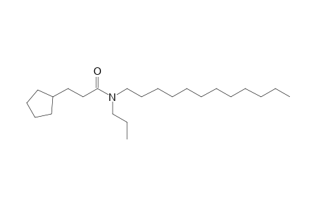 Propionamide, 3-cyclopentyl-N-propyl-N-dodecyl-