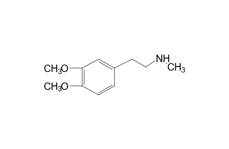 3,4-dimethoxy-N-methylphenethylamine