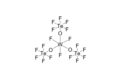 ASYM-TRIFLUOROTRIS(PENTAFLUOROTELLURYLOXY)TUNGSTENE