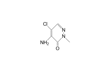 4-Amino-5-chloro-2-methyl-2H-pyridazin-3-one