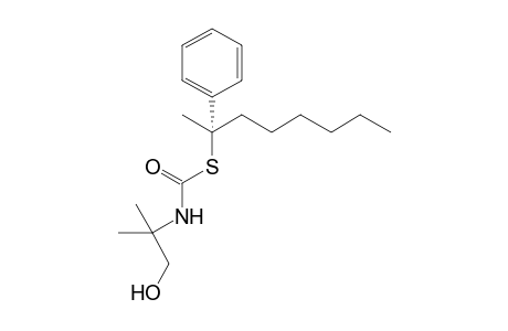 rac-S-2-[N-(2-Hydroxy-1,1-dimethylethyl)aminocarbonylthio]-2-phenyloctane