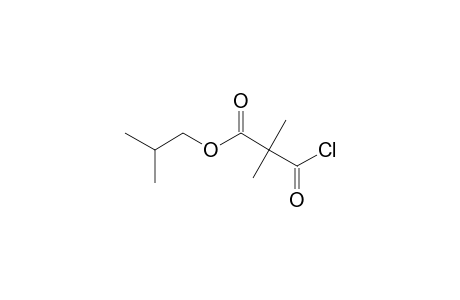 Dimethylmalonic acid, monochloride, isobutyl ester