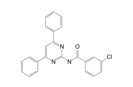 3-Chloro-N-(4,6-diphenylpyrimidin-2-yl)benzamide