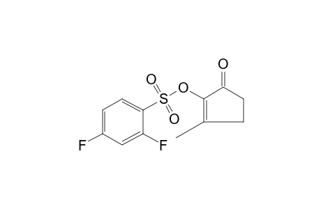2,4-difluorobenzenesulfonic acid, 2-methyl-5-oxo-1-cyclopenten-1-yl ester