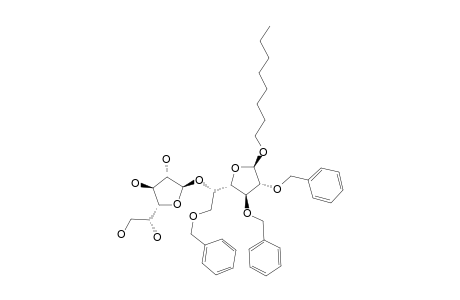 OCTYL-5-O-(BETA-D-GALACTOFURANOSYL)-2,3,6-TRI-O-BENZYL-BETA-D-GALACTOFURANOSIDE