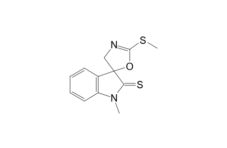 1'-methyl-2-(methylthio)spiro[4H-oxazole-5,3'-indoline]-2'-thione