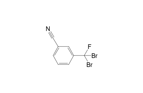 3-(Dibromofluoromethyl)benzonitrile