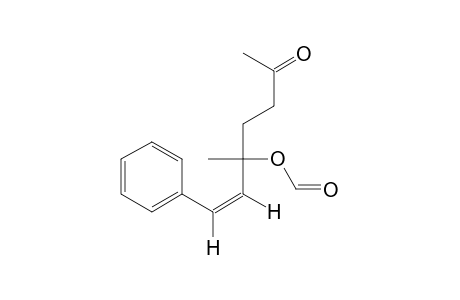 5-(Formyloxy)-5-methyl-7-phenylhept-6(Z)-en-2-one
