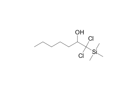 1,1-Dichloro-1-trimethylsilyl-2-heptanol