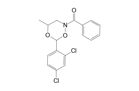 2-Benzoyl-6-(2,4-dichlorophenyl)-4-methyl-1,5,2-dioxazinane