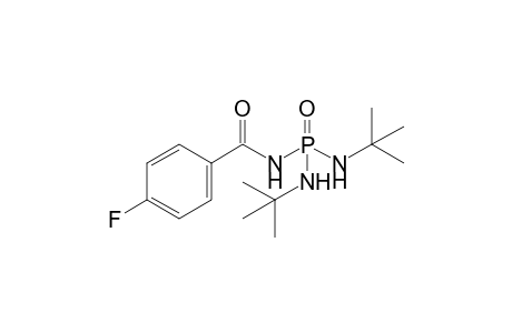 N-(4-fluorobenzoyl)-N',N''-bis(tert-butyl) phosphoric triamide