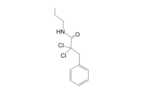 N-Propyl-2,2-chloro-3-phenylpropanamide