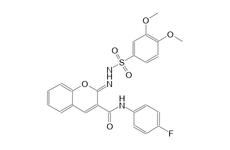 benzenesulfonic acid, 3,4-dimethoxy-, 2-[(2Z)-3-[[(4-fluorophenyl)amino]carbonyl]-2H-1-benzopyran-2-ylidene]hydrazide