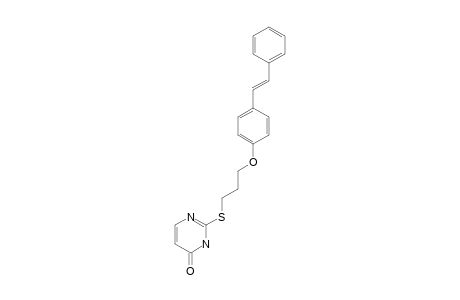 (E)-2-(STILBENYL-4-OXYPROPYLTHIOUARCIL)