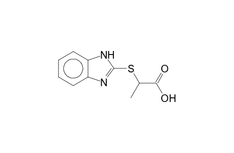 2-(1H-benzimidazol-2-ylsulfanyl)propanoic acid