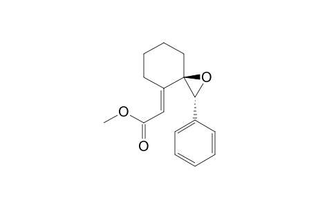 Acetic acid, (2-phenyl-1-oxaspiro[2.5]oct-4-ylidene)-, methyl ester, [2.alpha.,3.beta.(E)]-