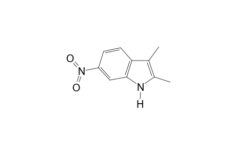 1H-Indole, 2,3-dimethyl-6-nitro-