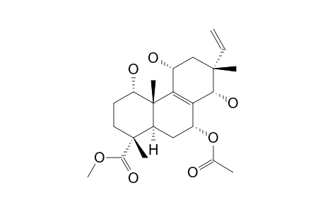 METHYL-7-ALPHA-ACETOXY-1-ALPHA,11-ALPHA,14-ALPHA-TRIHYDROXY-8,15-ISOPIMARADIEN-18-OATE