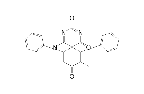 5-AMINO-3-HYDROXY-7,11-DIPHENYL-8-METHYL-2,4-DIAZASPIRO-[5.5]-UNDECA-2,4-DIENE-1,9-DIONE