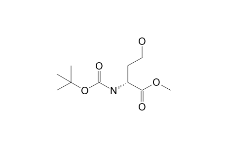 (2R)-2-(tert-butoxycarbonylamino)-4-hydroxy-butyric acid methyl ester