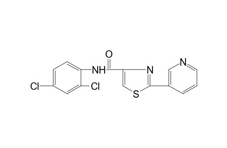 2',4'-dichloro-2-(3-pyridyl)-4-thiazolecarboxanilide