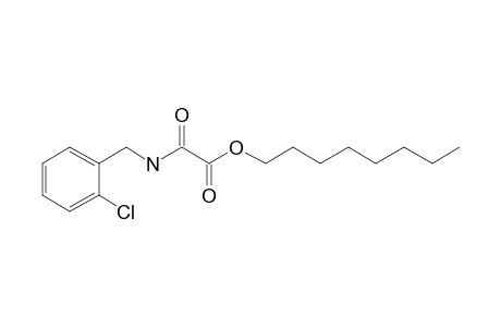 Oxalic acid, monoamide, N-(2-chlorobenzyl)-, octyl ester