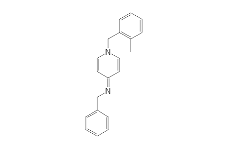 4-(Benzylimino)-1,4-dihydro-1-(2-methylbenzyl)pyridine