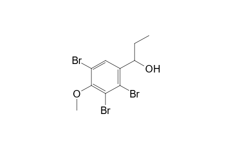 alpha-ethyl-4-methoxy-2,3,5-tribromobenzyl alcohol