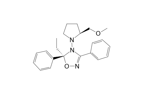 (2'S,5S)-(-)-5-ETHYL-4-[2-(METHOXYMETHYL)-TETRAHYDRO-1H-1-PYRROLYL]-3,5-DIPHENYL-4,5-DIHYDRO-1,2,4-OXADIAZOLE