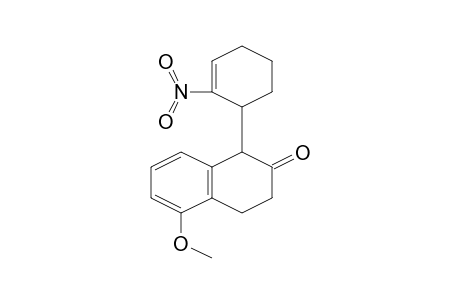 5-Methoxy-1-(2-nitro-2-cyclohexen-1-yl)-3,4-dihydro-2(1H)-naphthalenone