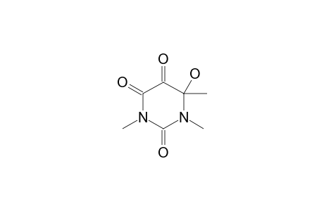 1,6-Dihydro-6-hydroxy-1,3,6-trimethyl-2,4,5(3H)-pyrimidinetrione