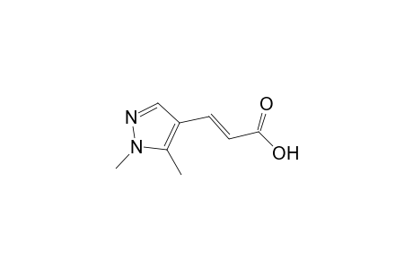 (2E)-3-(1,5-dimethyl-1H-pyrazol-4-yl)-2-propenoic acid