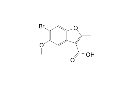 6-bromo-5-methoxy-2-methyl-1-benzofuran-3-carboxylic acid