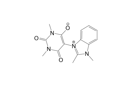 5-(2,3-dimethyl-1-benzimidazol-3-iumyl)-6-hydroxy-1,3-dimethylpyrimidine-2,4-dione