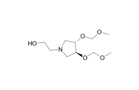 (3S,4S)-1-(2-Hydroxyethyl)-3,4-bis(methoxymethoxy)pyrrolidine