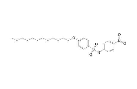 Benzenesulfonamide, 4-(dodecyloxy)-N-(4-nitrophenyl)-