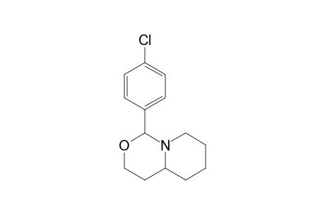 1-(4-Chlorophenyl)octahydropyrido[1,2-c][1,3]oxazine