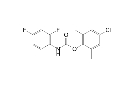 4-chloro-2,6-dimethylphenyl 2,4-difluorophenylcarbamate