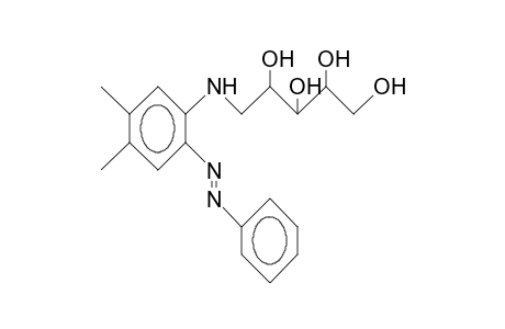 D-Ribitol, 1-deoxy-1-[[4,5-dimethyl-2-(phenylazo)phenyl]amino]-